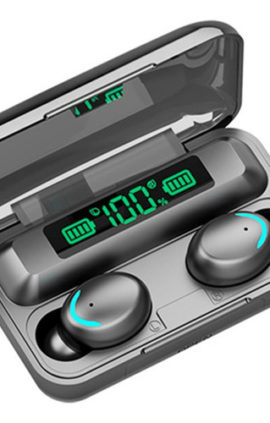 Fone de ouvido TWS Touch F9 Sem Fio Bluetooth com display led Original